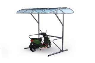 One Side Scooter Shelter